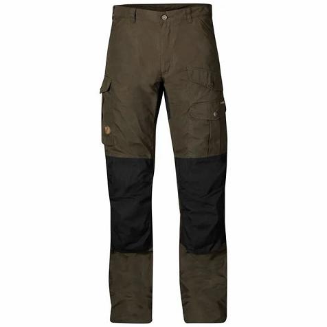 Fjallraven Men Barents Pro Hiking Pants Black Olive PH301858 Philippines